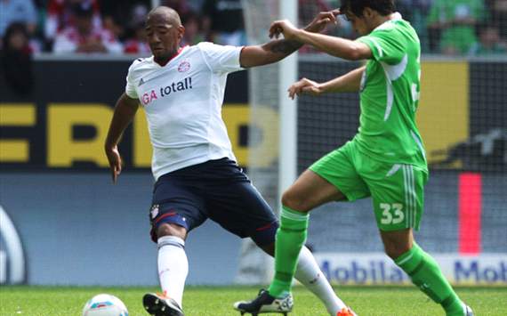 VfL Wolfsburg vs. Bayern Munich, Jerome Boateng & Patrick Helmes