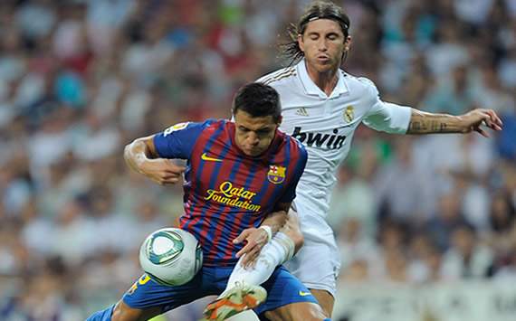 Spanish Supercup: Real Madrid vs Barcelona: Alexis Sánchez, Sergio Ramos