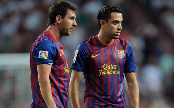 Supercup : Lionel Messi & Xavi (Real Madrid vs Barcelona)