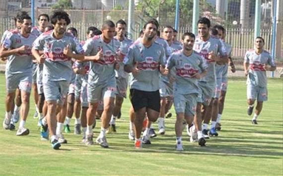 تدريبات فريق الزمالك