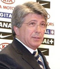 Enrique Cerezo, Atletico de Madrid president (Notimex)