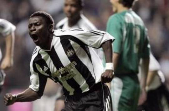 UEFA Cup Newcastle's Obafemi Martins (AFP)