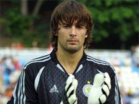 Alexander Shovkovskiy, goalkeeper of Dynamo Kiev