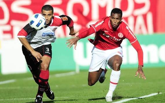 Deivid e Bolívar - Inter x Flamengo (Alexandre Lops)