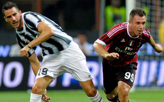 Cassano & Bonucci - Milan-Juventus - Trofeo Berlusconi (Getty Images)