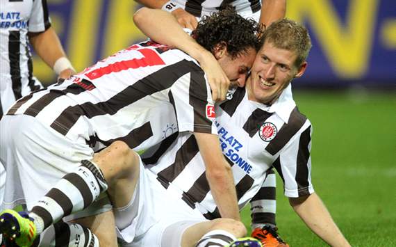 FC St. Pauli - MSV Duisburg, Jan Philipp Kalla & Kevin Schindler