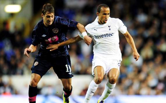 UEFA Europa League play : Andros Townsend - Rudolf Skacel, Tottenham  v Heart 