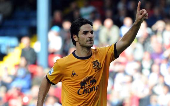 EPL - Blackburn Rovers v Everton, Mikel Arteta