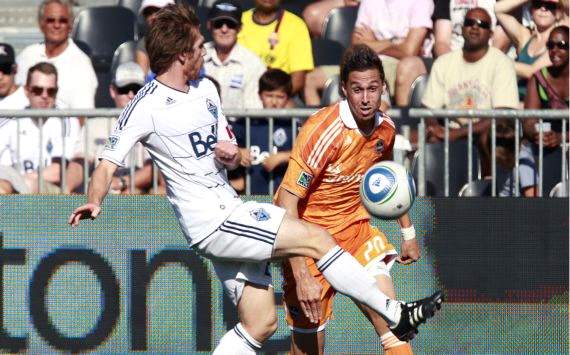Jonathan Leathers, Geoff Cameron; Vancouver Whitecaps - Houston Dynamo