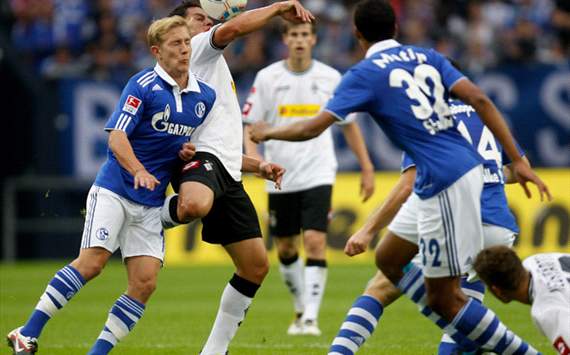 FC Schalke 04 - Borussia Mönchengladbach, Lewis Holtby, Raul Bobadilla & Joel Matip
