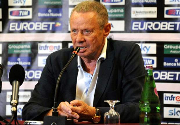 Zamparini ha fiducia assoluta nelle capacità di Sannino: "Spero che duri cinque anni"