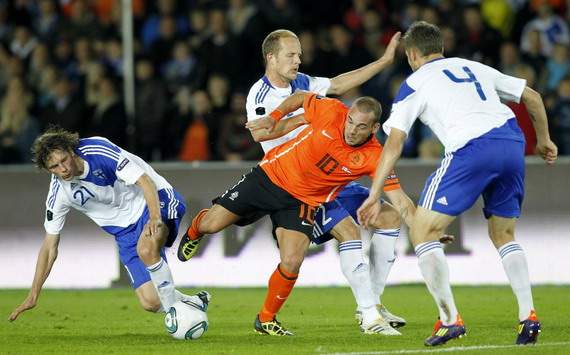 Wesley Sneijder vs Finland (PROSHOTS)