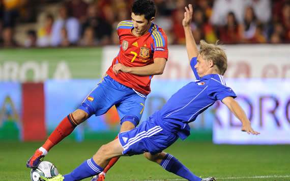 David Villa, Spain, Liechtenstein