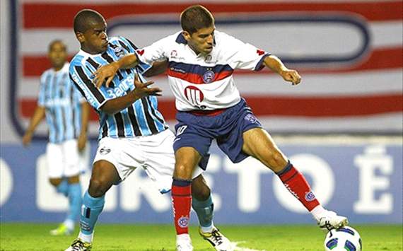 Fernando e Ricardinho - Bahia e Grêmio ( Foto: gremio.net)