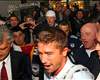 Crowds of fans greet new Melbourne Victory signing Harry Kewell after he lands in Australia