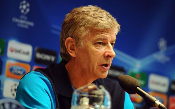 Arsenal Press Conference, coach Arsene Wenger