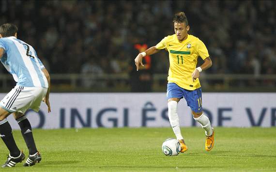 Neymar - Brasil x Argentina ( Foto: Rafael Ribeiro/Central de fotos CBF)