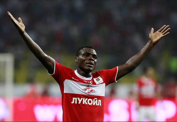 Spartak Moscow's Emmanuel Emenike given conditional season ban for gesture to fans