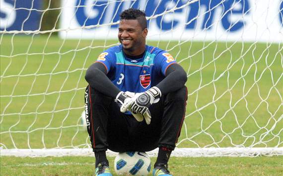 Felipe, goleiro do Flamengo  Crédito: Nina Lima/VIPCOMM