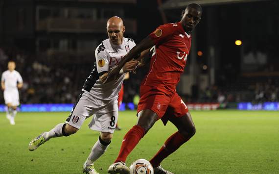 UEFA Europa League : Douglas - Andy Johnson, Fulham FC v FC Twente 