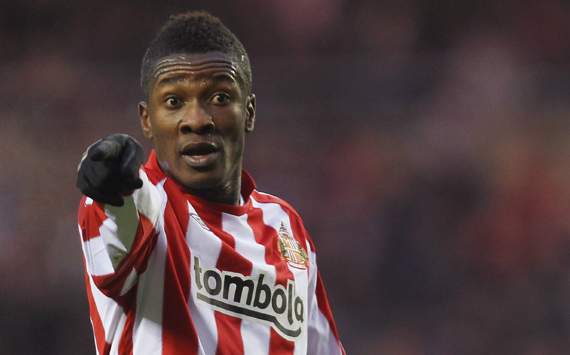 Asamoah Gyan of Sunderland