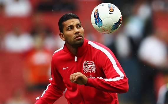 Andre Santos of Arsenal