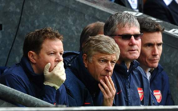 EPL : Arsene Wenger, Blackburn Rovers v Arsenal