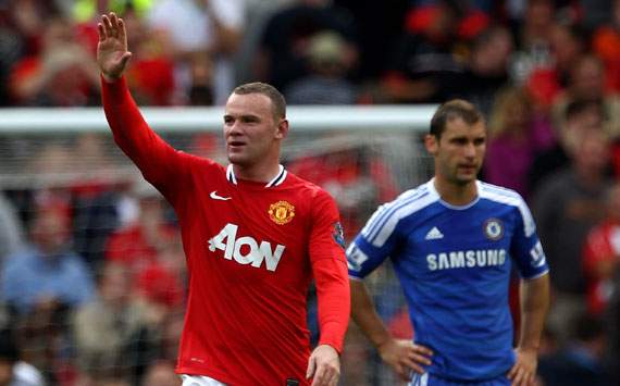 EPl,Wayne Rooney,Manchester United v Chelsea