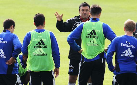 Rodolfo Cardoso schwört den HSV ein