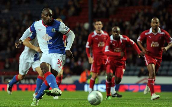 Carling Cup -Blackburn Rovers vs Leyton Orient,Jason Roberts  