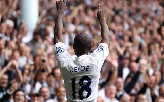 EPL: Jermain Defoe, Tottenham Hotspur v Liverpool