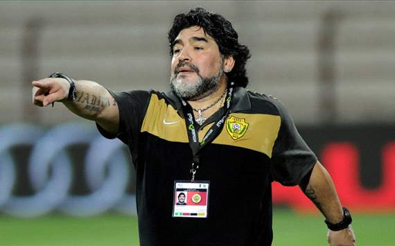 Maradona, Al Wasl Vs Emirates - UAE, (Goal.com ar)