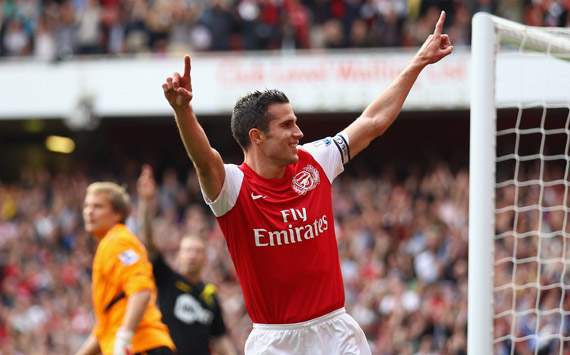 EPL,Robin Van Persie,Arsenal v Bolton Wanderers