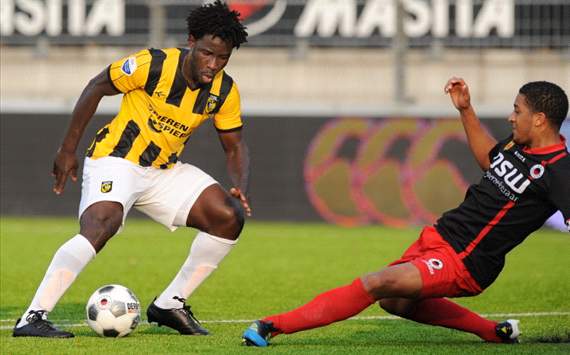 Excelsior - Vitesse: Wilfried Bony and Norichio Nieveld