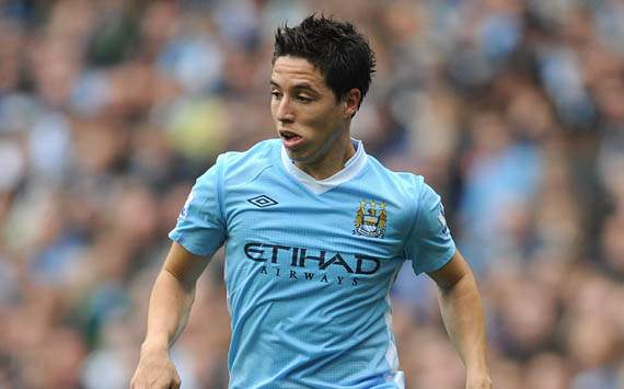 EPL - Manchester City v Everton, Samir Nasri