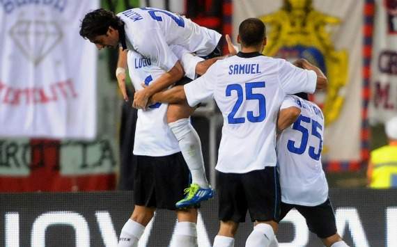 Inter players celebrate a goal (Getty Images)