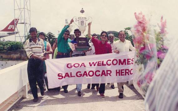 Salgaocar win Federation Cup 1997