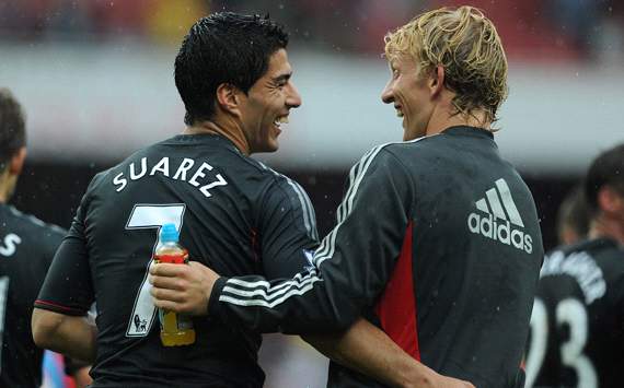 Luis Suarez & Dirk Kuyt, Liverpool