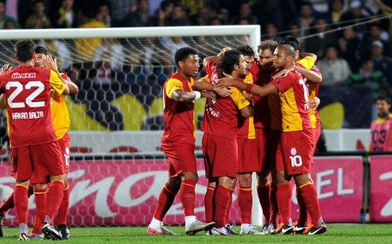 STSL: Ankaragücü - Galatasaray: Galatasaraylı oyuncuların gol sevinci