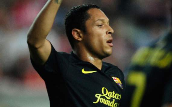 Adriano, Sporting Gijon-Barcelona, Liga BBVA