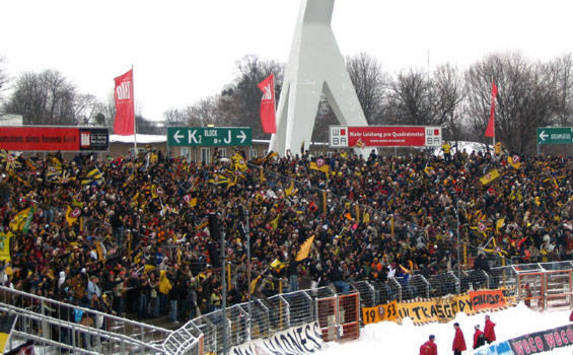 Germany: Dinamo Dresden fans