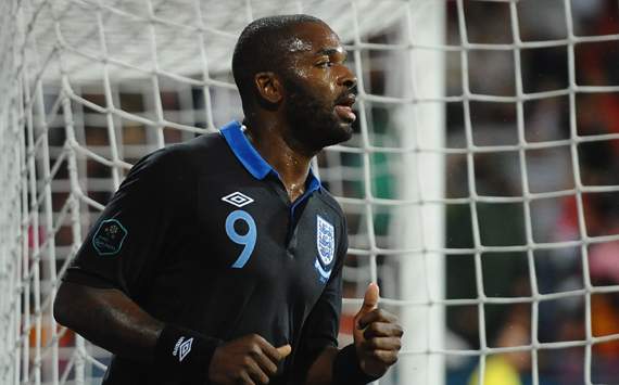 EURO 2012 Qualifier : Darren Bent, Montenegro v England 