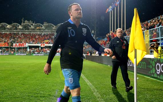  EURO 2012 Qualifier - Montenegro vs England, Wayne Rooney 