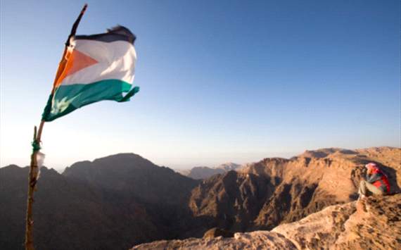 علم الأردن .. المملكة الأردنية الهاشمية