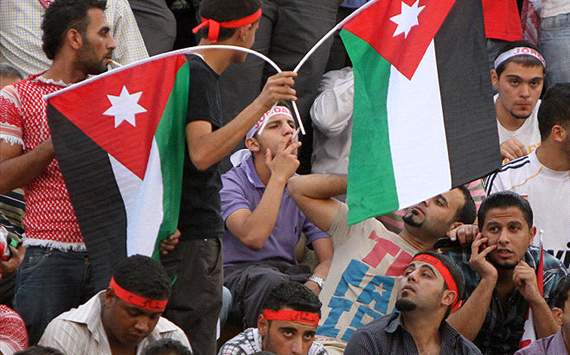 جماهير الأردن - عدسة: إبراهيم العلمي "الأردن"