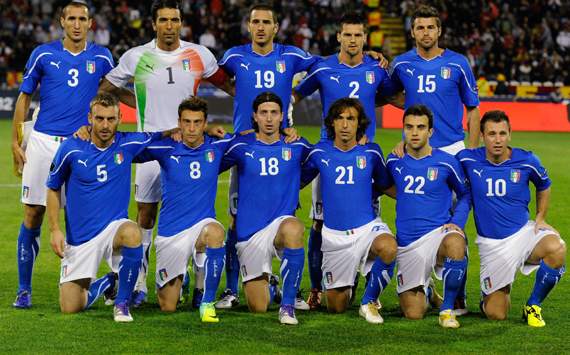Italy team vs Serbia (Getty Images)