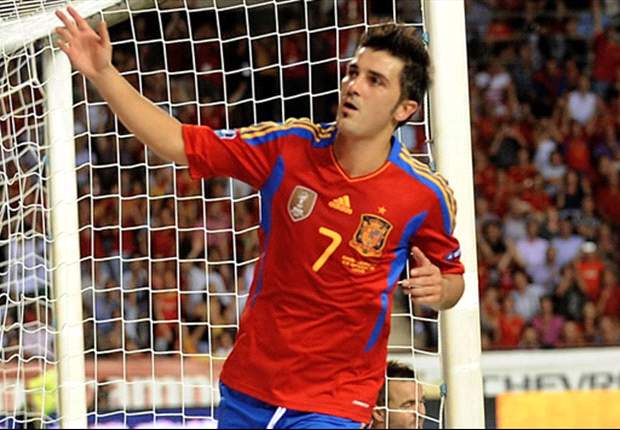 Villa delighted with goalscoring comeback for Spain