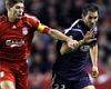 Champions League: FC Liverpool - Girondins Bordeaux, Gerrard - Marange (AFP)