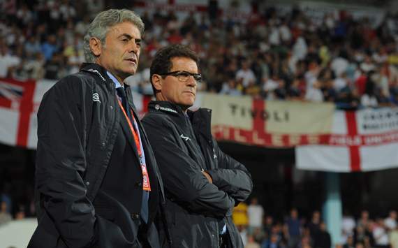 Franco Baldini & Fabio Capello - England (Getty Images)