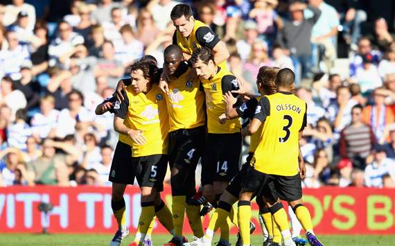 EPl,Christopher Samba,Queens Park Rangers v Blackburn Rovers